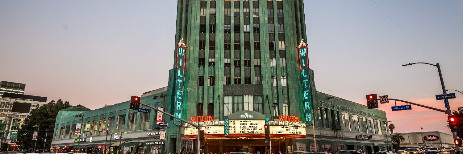 The Wiltern banner