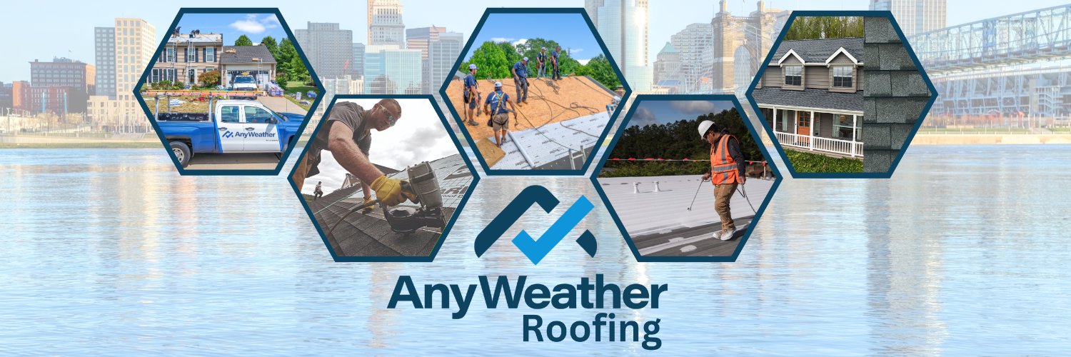 AnyWeather Roofing banner