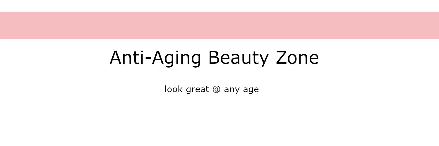 AgingBeautyZone's profile banner image