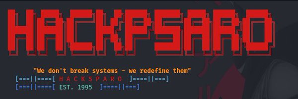 hack_sparo Profile Banner