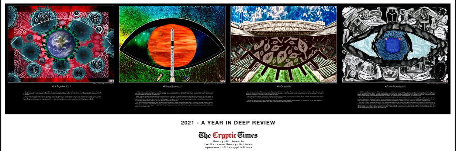 The Cryptic Times banner