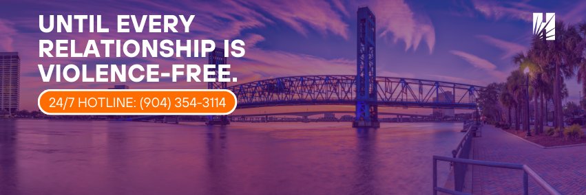 Hubbard House Hotline 904-354-3114 (Text 210-3698) banner