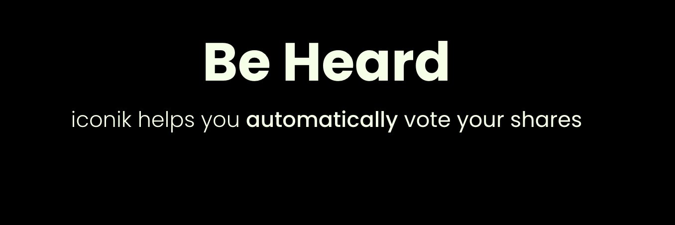 iconik banner