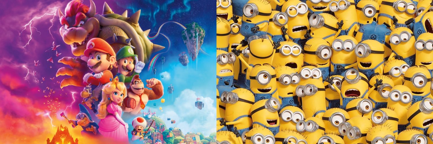 Mario + Minion Dude's banner