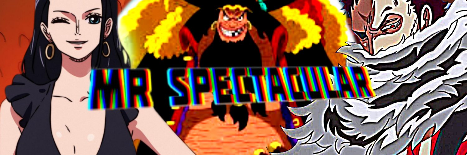 Mr Spectacular's banner