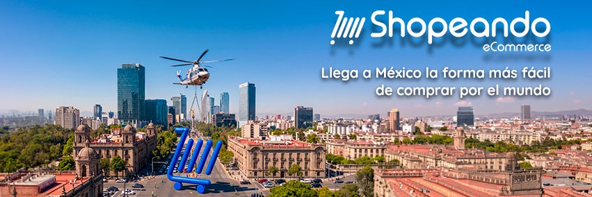 ShopeandoMexico's profile banner image