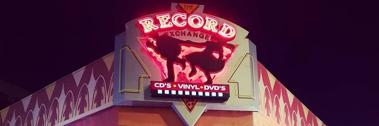 The Record Exchange banner