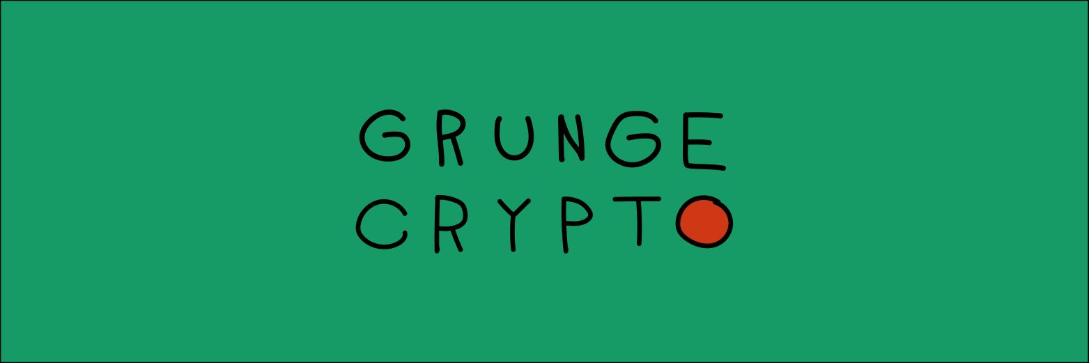 Grunge Crypto banner