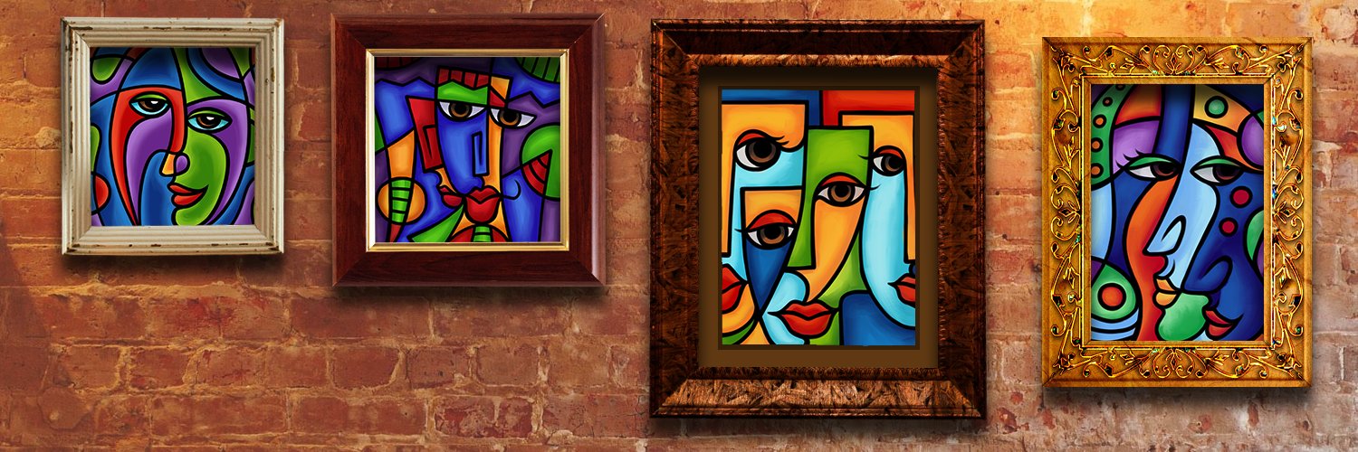 Cubist banner