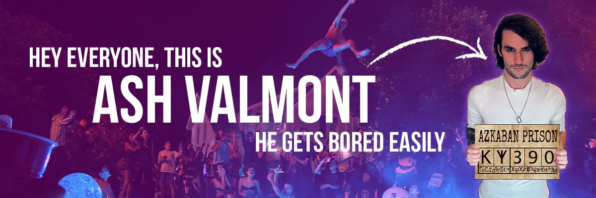 Ash “Freakin” Valmont banner