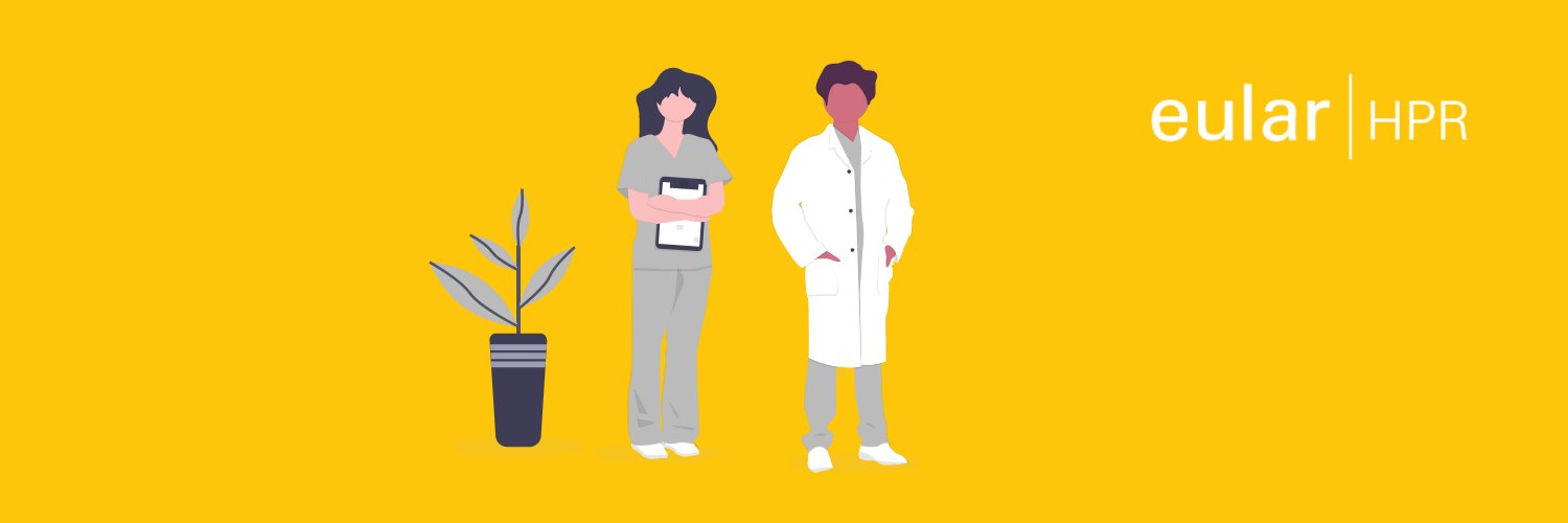 EULAR HPR - Health Professionals in Rheumatology banner