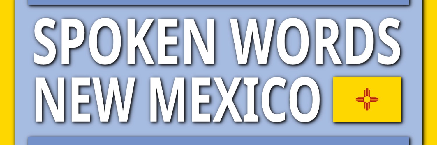 Spoken Words in New Mexico's banner