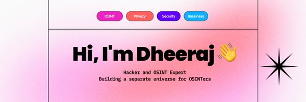 Dheerajydv19 Profile Banner