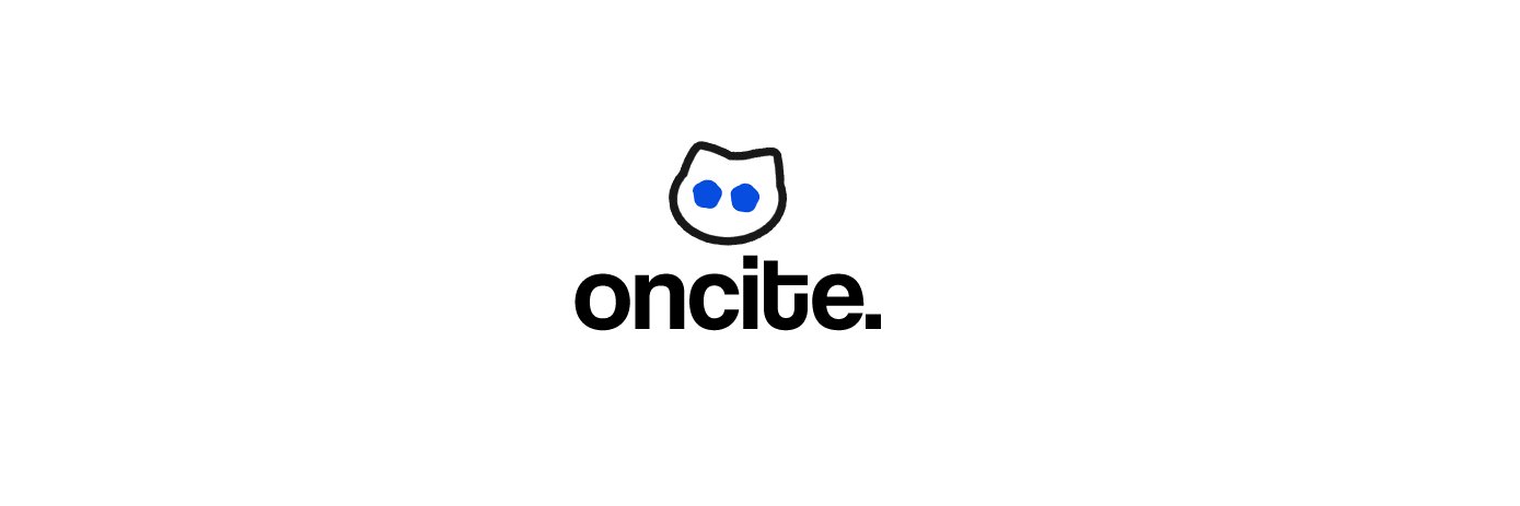 Oncite banner