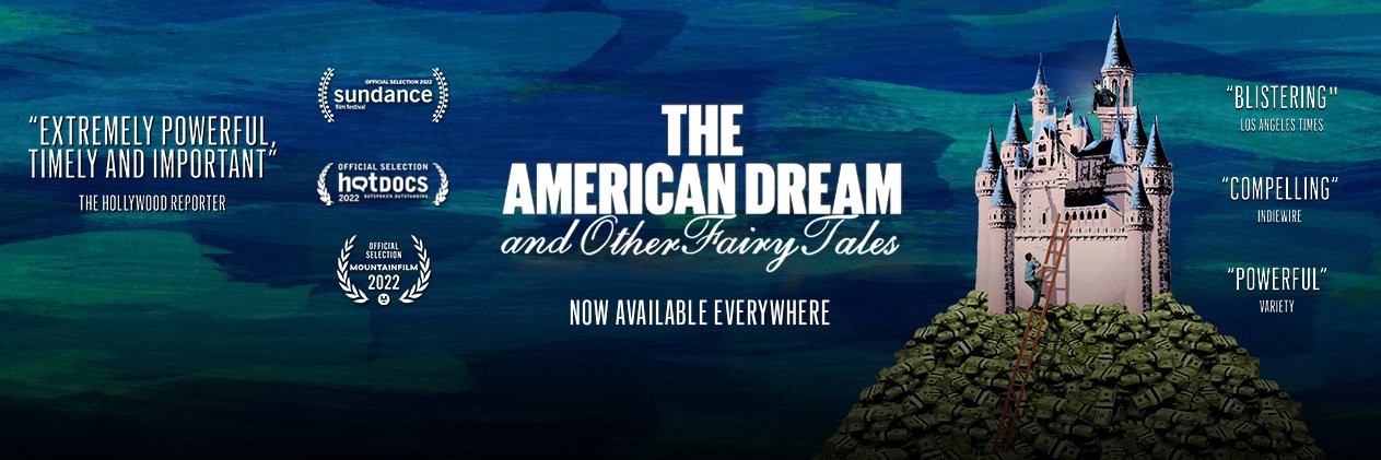 The American Dream and Other Fairy Tales banner