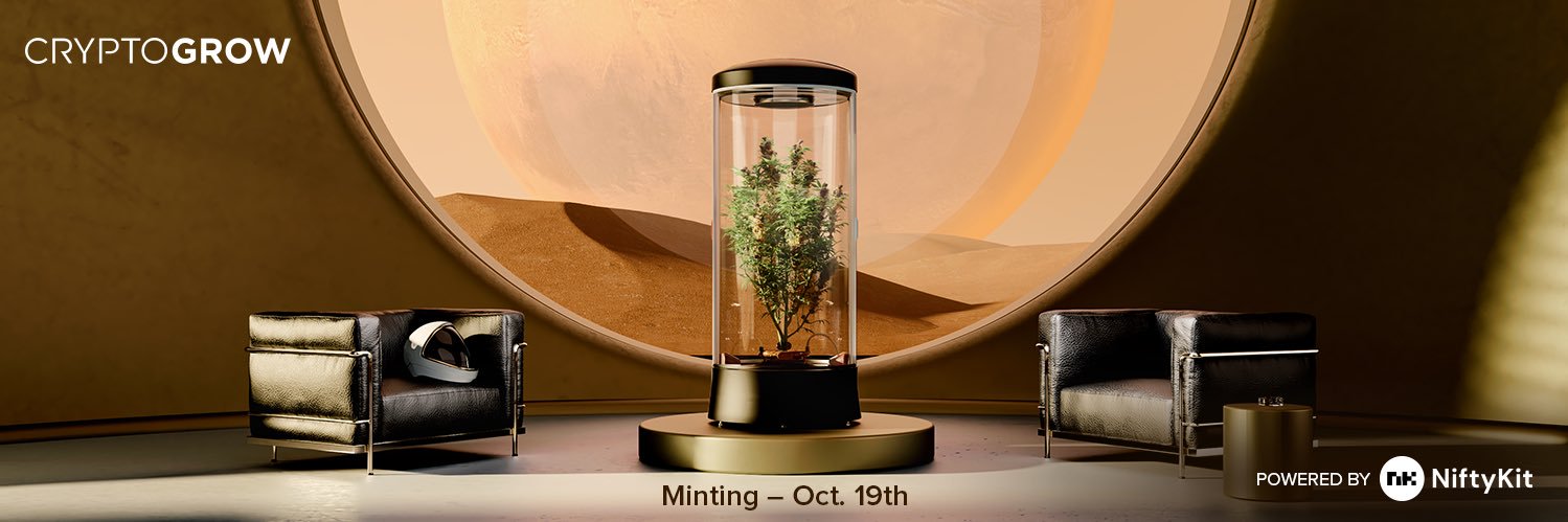 CryptoGrow NFT banner