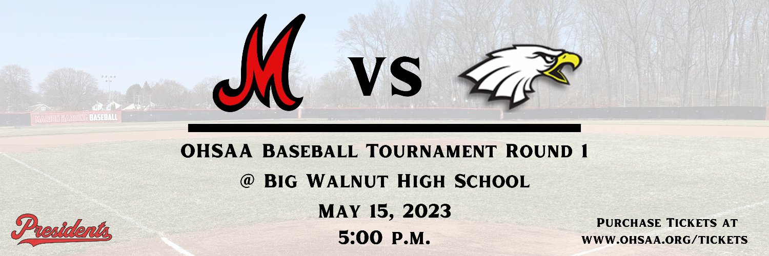 Harding Baseball banner