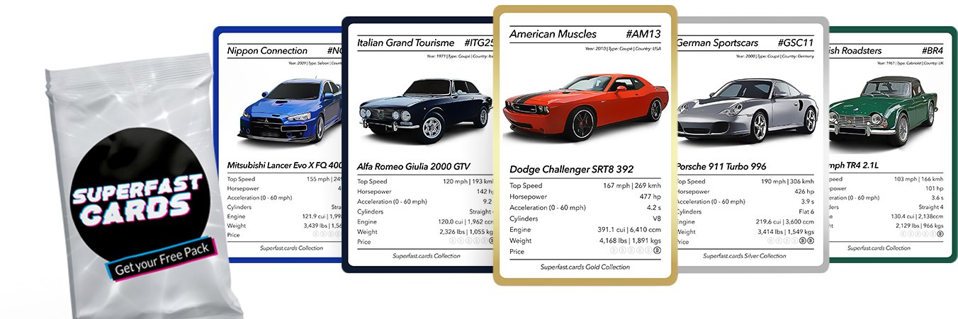 Superfast.cards banner