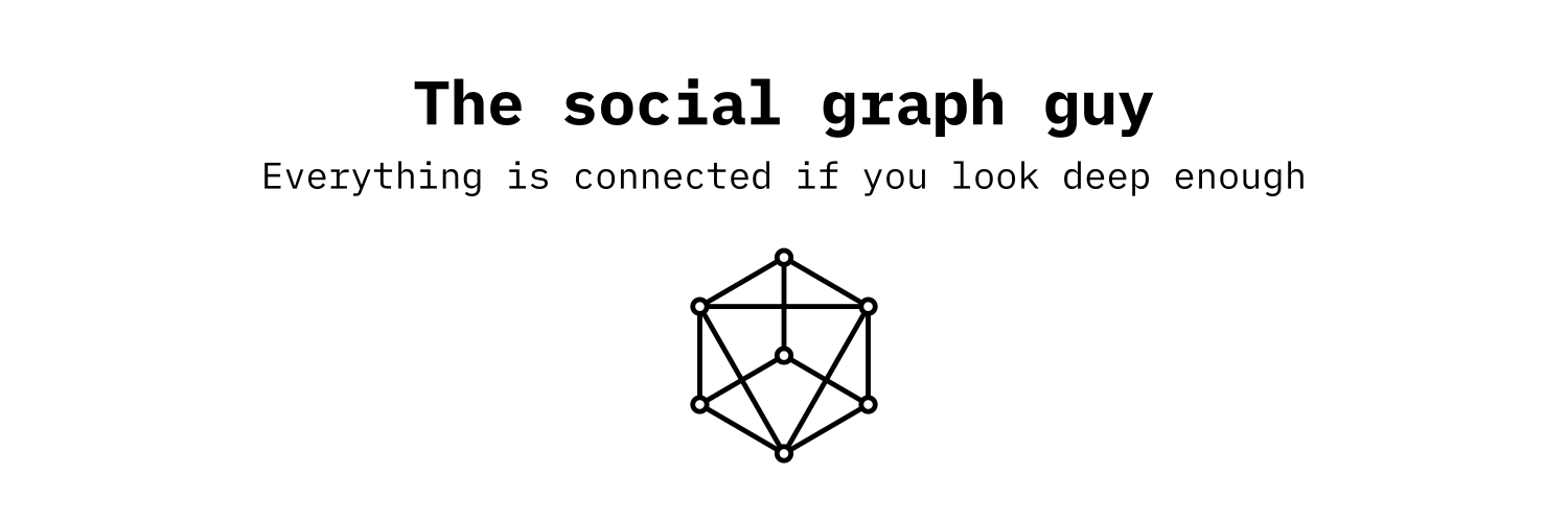 Pippellia the social graph guy 的个人资料封面