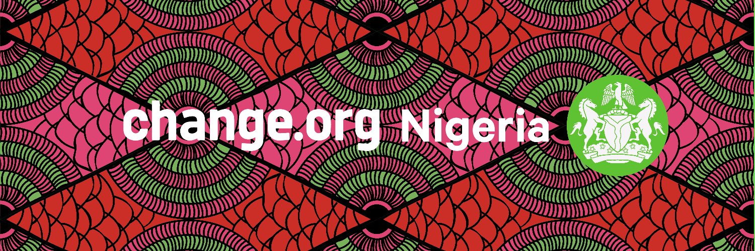 Change.orgNigeria Profile Banner