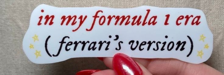 sasaa, markf till die in my tifosi era by swiftie! banner