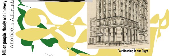 New York City housing Affordable for all banner