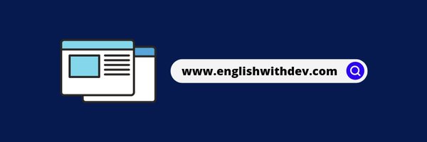 EnglishwithDev Profile Banner