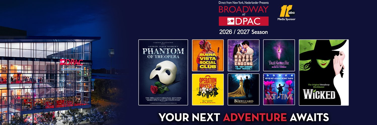 DPAC Presented by First Horizon banner