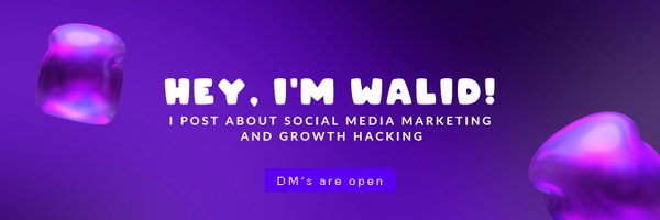 TheWalid Profile Banner