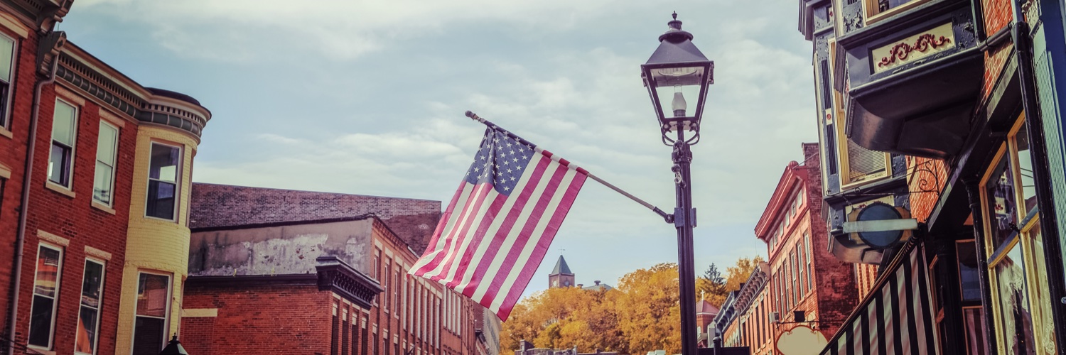 The American Main Street Initiative banner
