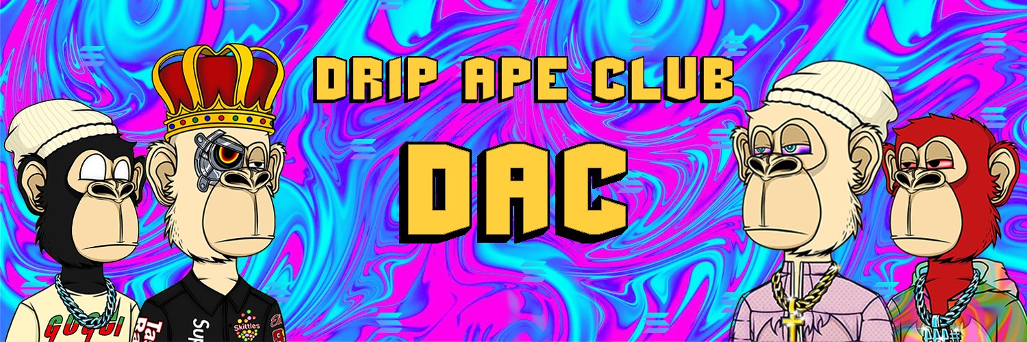 Drip Ape Club (sold out in 10 seconds) banner