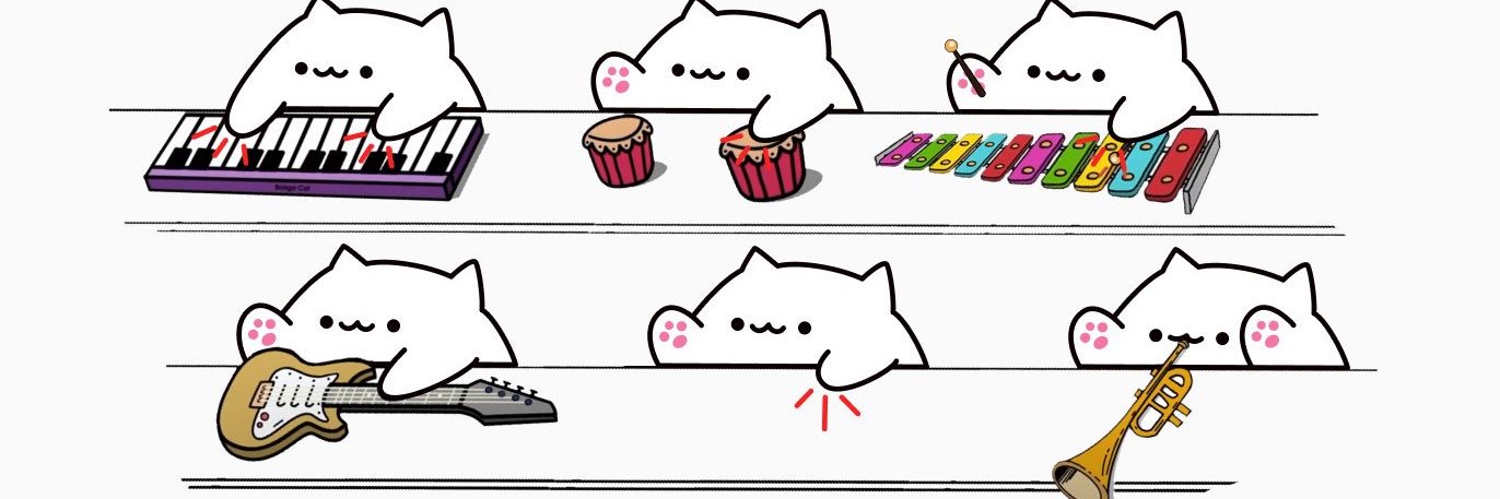 Bongo Cat Official Support banner