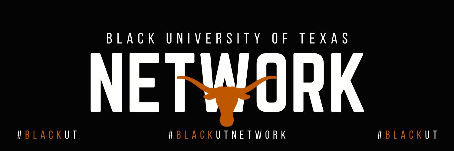 Black UT Longhorns Network banner
