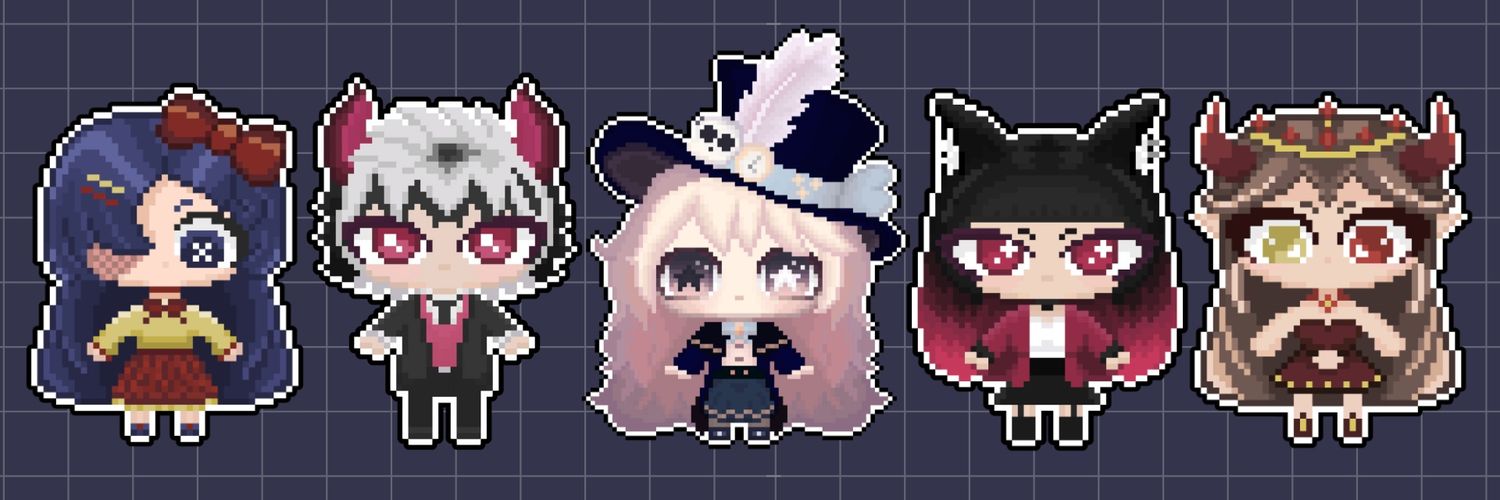 Dolly's Pixels ❤️‍🩹 OPEN Comms banner
