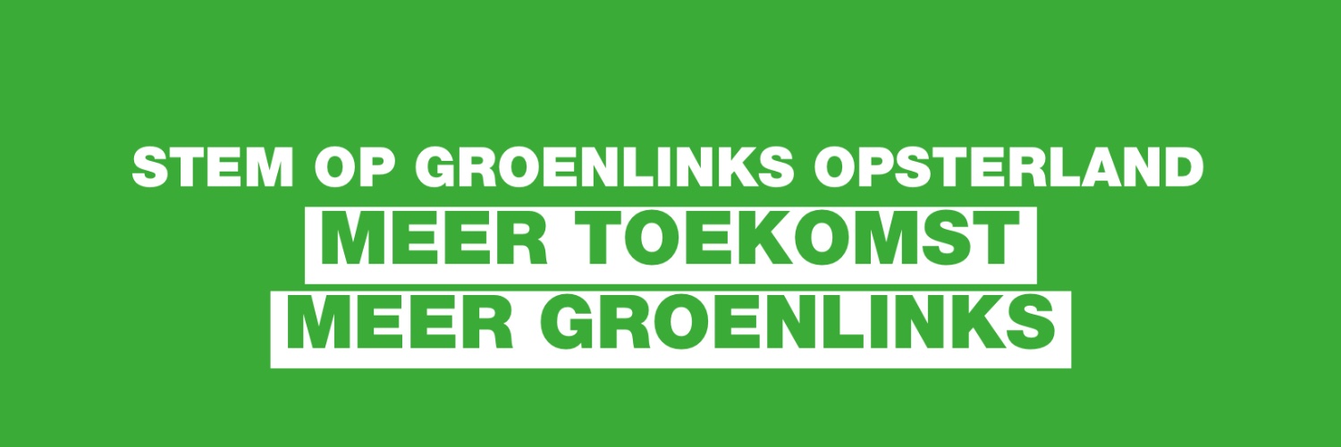 GroenLinks Opsterland banner