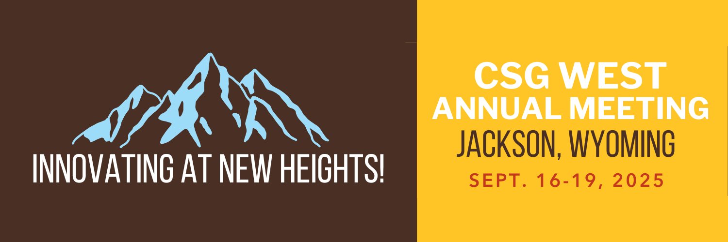 CSG West banner