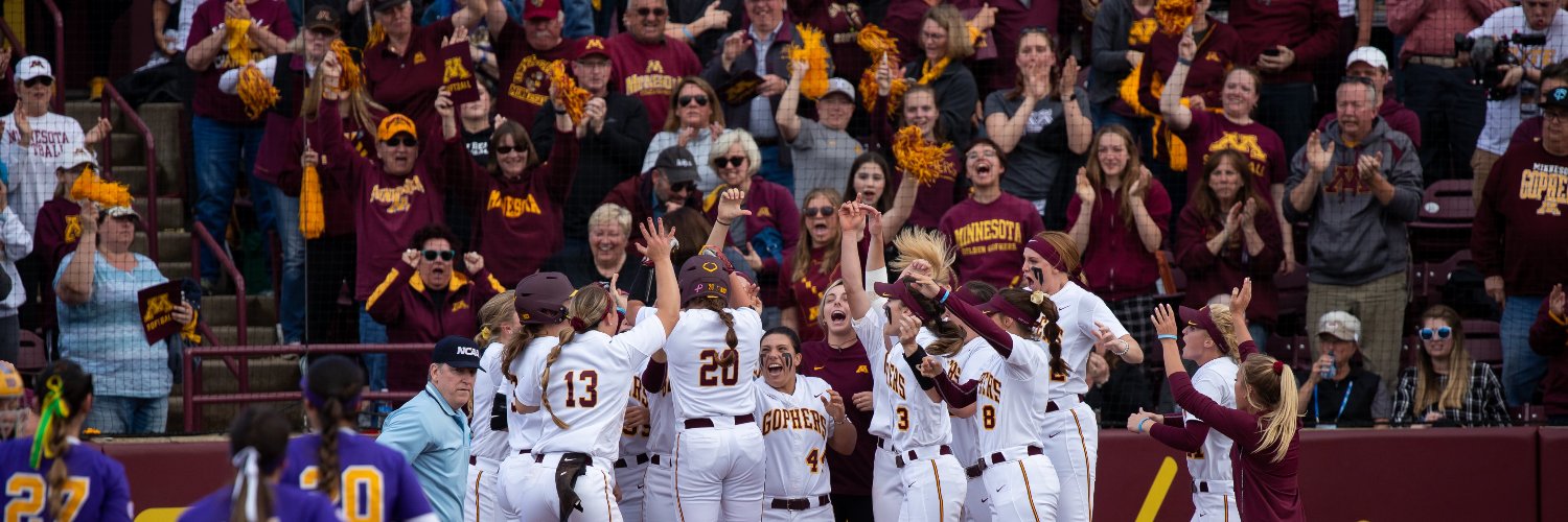 Gopher Softball Coaches banner