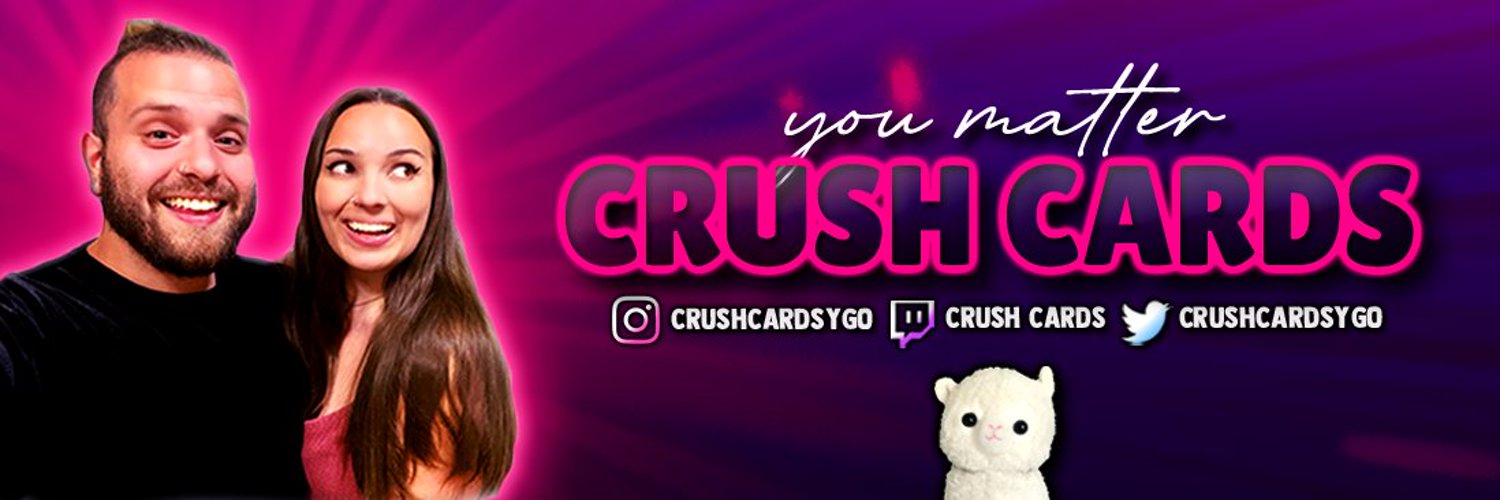 Crush Cards ♡ ⊹˙ Profile Banner
