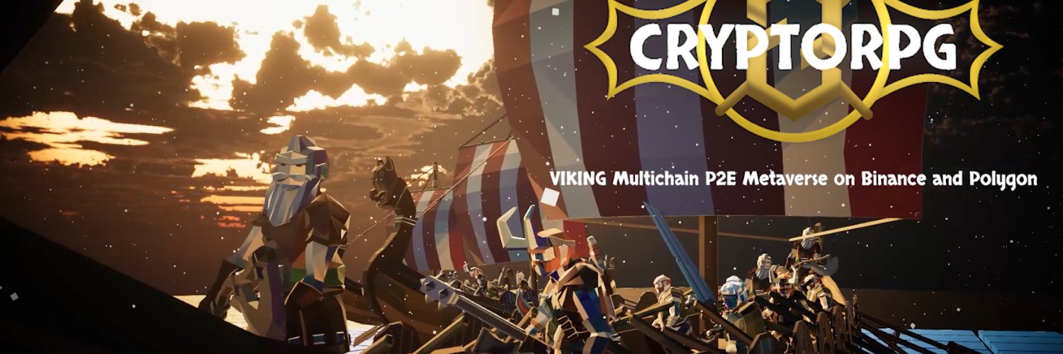 CryptoRPG - Multichain #P2E Metaverse banner