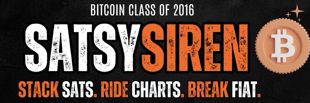 SatsySiren banner