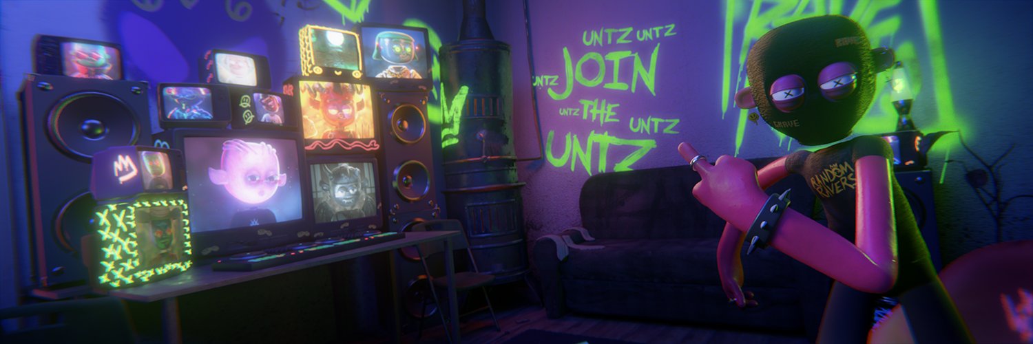 Random Ravers | UNTZ banner