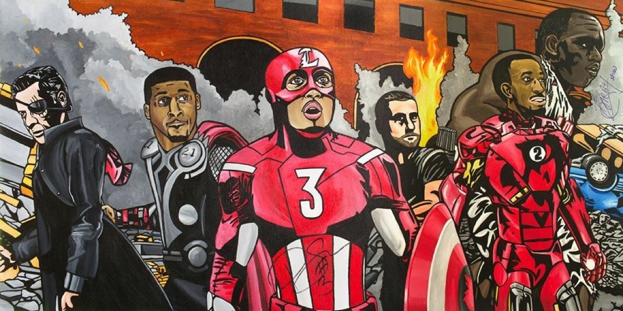 Aaron's banner