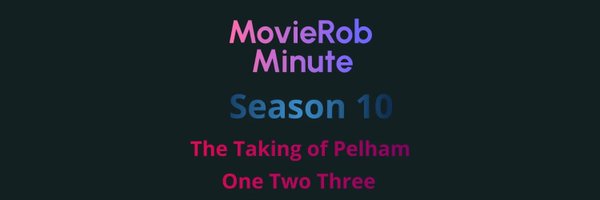 MovieRobMinute Profile Banner