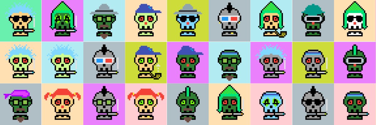 CryptoSkulls Metaverse banner