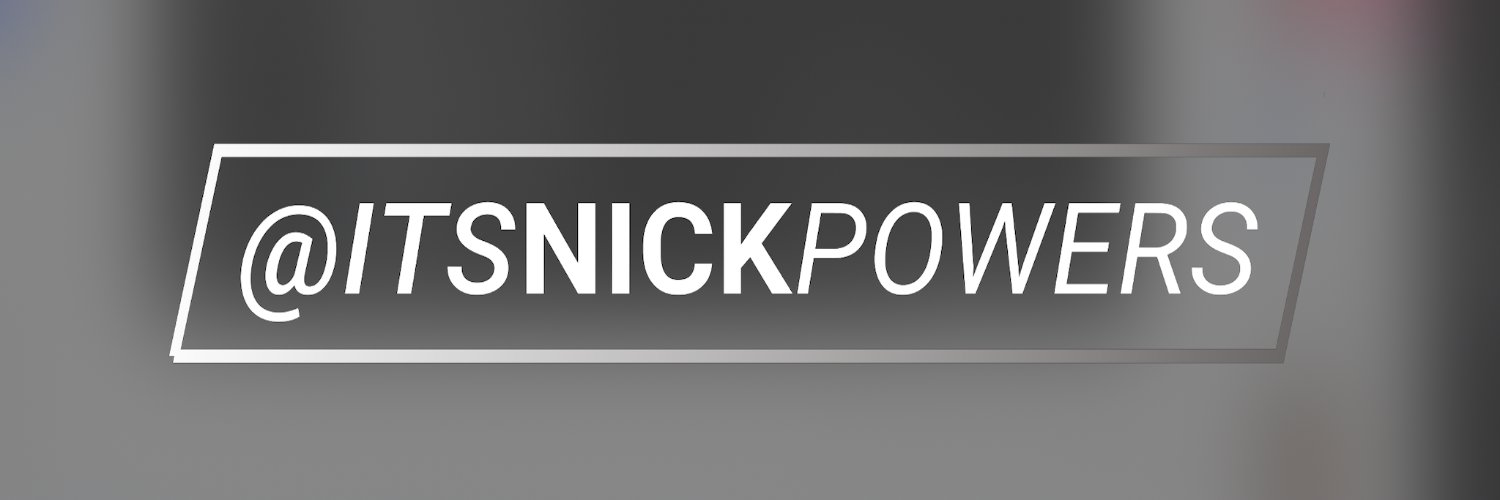 itsnickpowers's profile banner image