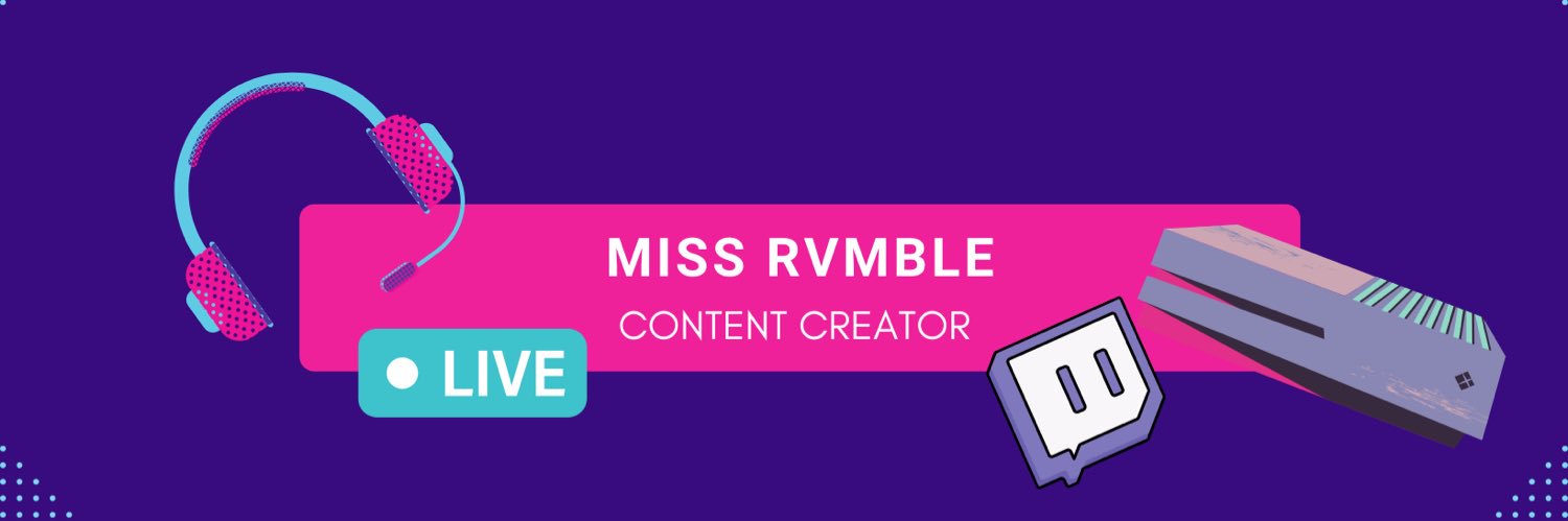 MissRvmble's profile banner image