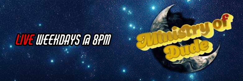 Ministry of Dude banner