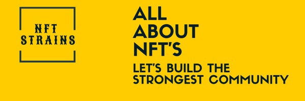 || NFT STRAINS || Profile Banner
