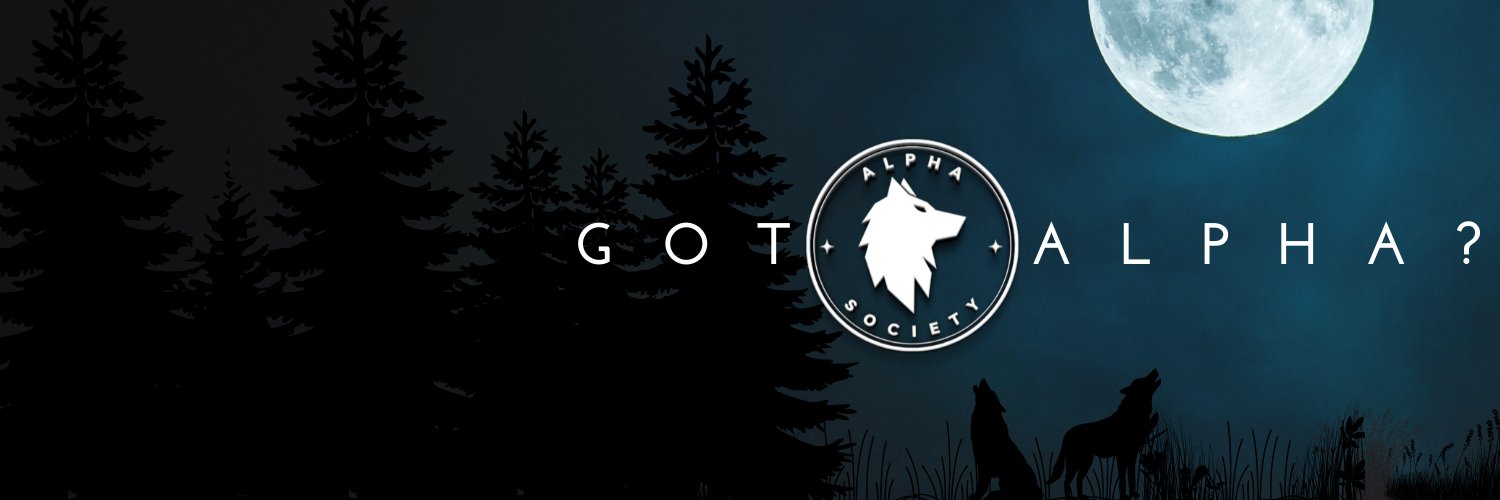 Alpha Society banner