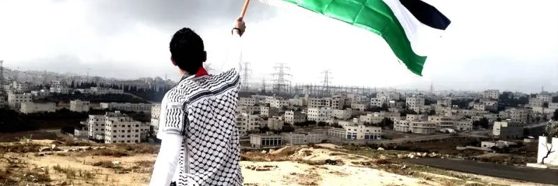 Free Palestine - End Apartheid banner